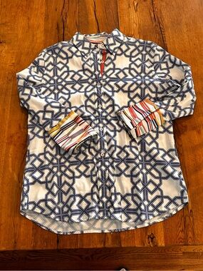 Tizzie by Dizzy Lizzie Rome Button-Up Shirt